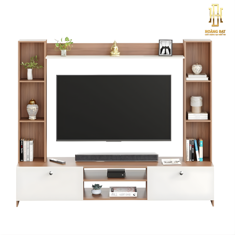 Kệ tivi gỗ công nghiệp cao cấp Hoàng Đạt - TV013