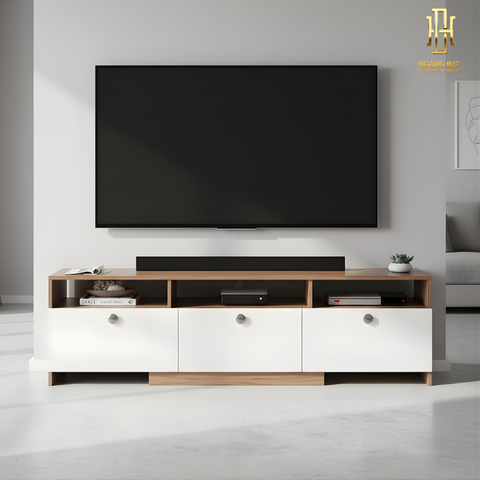 Kệ tivi gỗ công nghiệp cao cấp Hoàng Đạt - TV014