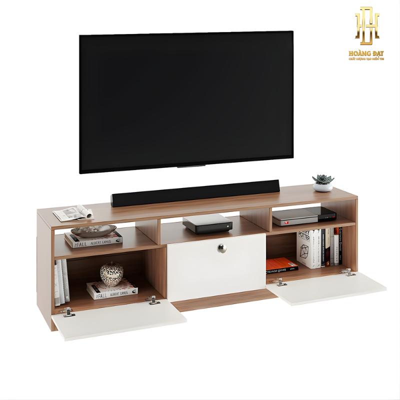 Kệ tivi gỗ công nghiệp cao cấp Hoàng Đạt - TV014