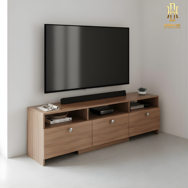 Kệ tivi gỗ công nghiệp cao cấp Hoàng Đạt - TV014