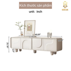 Kệ tivi gỗ công nghiệp cao cấp Hoàng Đạt - TV019