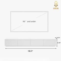 Kệ tivi gỗ công nghiệp cao cấp Hoàng Đạt - TV023