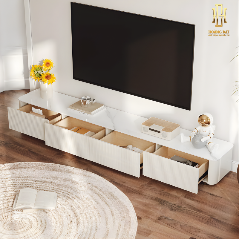 Kệ tivi gỗ công nghiệp cao cấp Hoàng Đạt - TV024