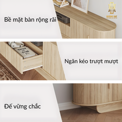 Kệ tivi gỗ công nghiệp cao cấp Hoàng Đạt - TV026