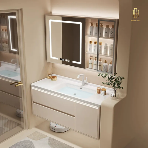 Tủ Lavabo Nhà Tắm Nhựa PVC - LVB002