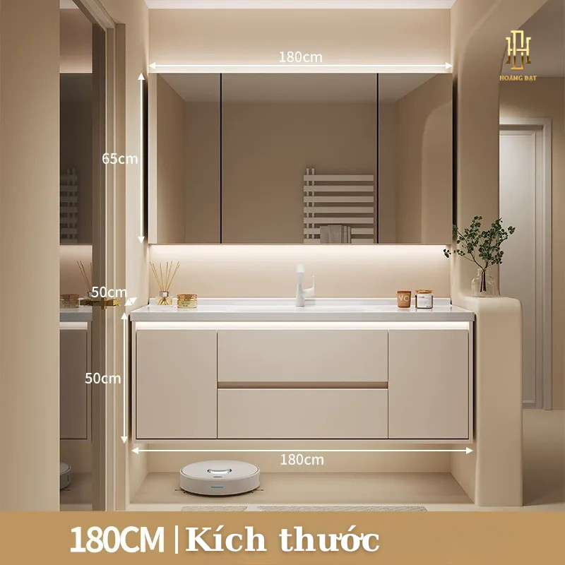 Tủ Lavabo Nhà Tắm Nhựa PVC - LVB002