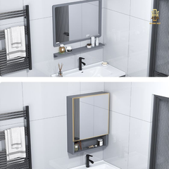 Tủ Lavabo Nhà Tắm Nhựa PVC - LVB004