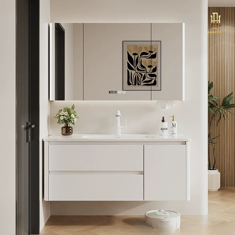Tủ Lavabo Nhà Tắm Nhựa PVC - LVB005