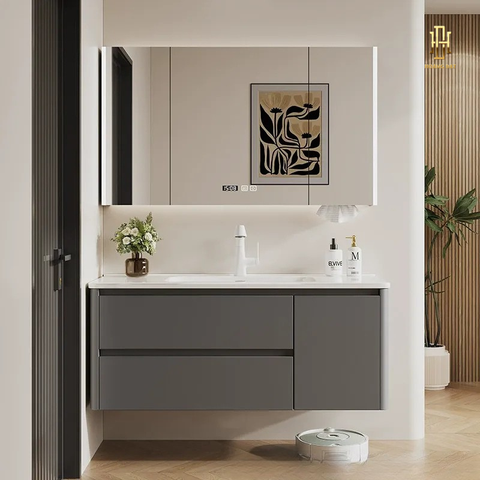 Tủ Lavabo Nhà Tắm Nhựa PVC - LVB005