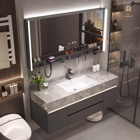 Tủ Lavabo Nhà Tắm Nhựa PVC - LVB001