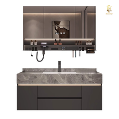 Tủ Lavabo Nhà Tắm Nhựa PVC - LVB001