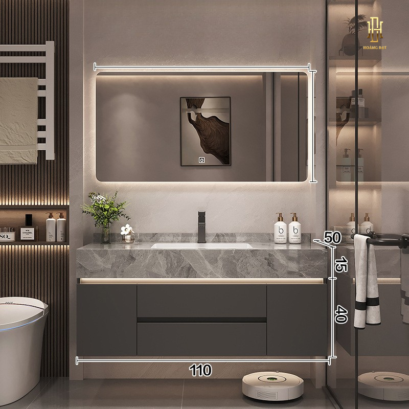 Tủ Lavabo Nhà Tắm Nhựa PVC - LVB001