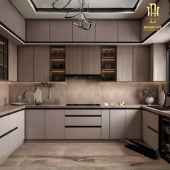 Tủ bếp nhựa cao cấp Hoàng Đạt - TBN002