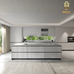 Tủ bếp nhựa cao cấp Hoàng Đạt - TBN006
