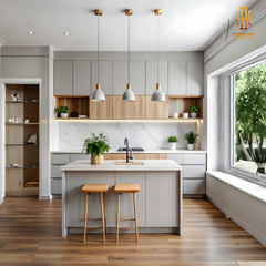 Tủ bếp nhựa cao cấp Hoàng Đạt - TBN019