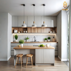 Tủ bếp nhựa cao cấp Hoàng Đạt - TBN019