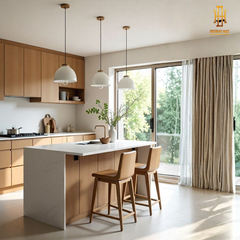 Tủ bếp nhựa cao cấp Hoàng Đạt - TBN019