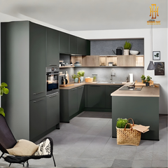 Tủ bếp nhựa cao cấp Hoàng Đạt - TBN022