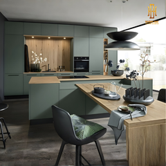 Tủ bếp nhựa cao cấp Hoàng Đạt - TBN022