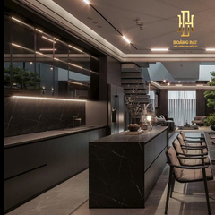 Thiết kế nội thất nhà phố hiện đại - TK3D011