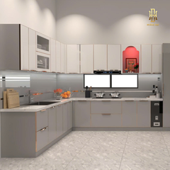 Thiết kế nội thất hiện đại Mr S House Kitchen- TK3D002