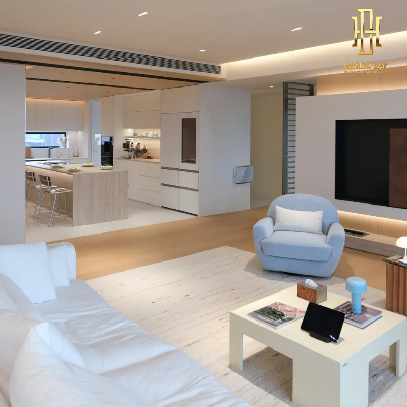 Thiết kế nội thất chung cư Hoàng Đạt - TKCC008