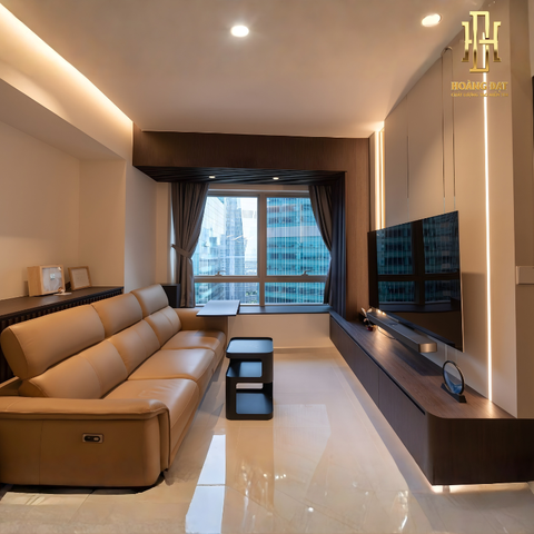 Thiết kế nội thất chung cư Hoàng Đạt - TKCC009