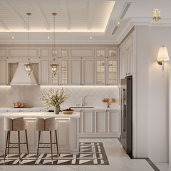 Thiết kế nội thất biệt thự Hoàng Đạt - TKBT003