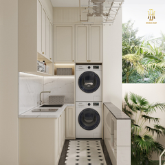 Thiết kế nội thất biệt thự Hoàng Đạt - TKBT003