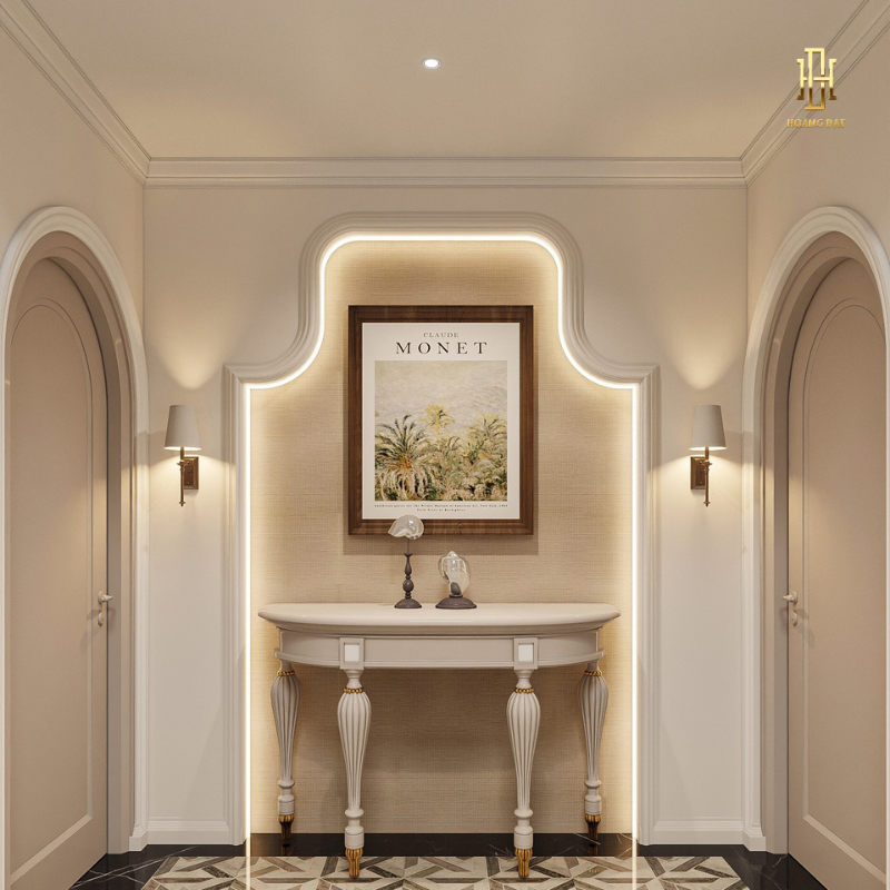 Thiết kế nội thất biệt thự Hoàng Đạt - TKBT003