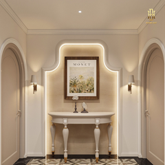 Thiết kế nội thất biệt thự Hoàng Đạt - TKBT003