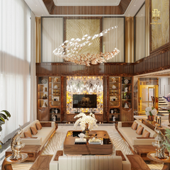 Thiết kế nội thất biệt thự Hoàng Đạt - TKBT004