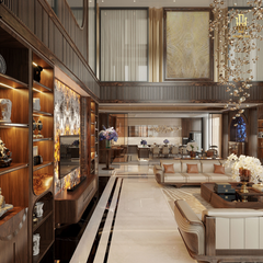 Thiết kế nội thất biệt thự Hoàng Đạt - TKBT004