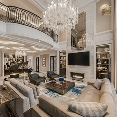 Thiết kế nội thất biệt thự Hoàng Đạt - TKBT001