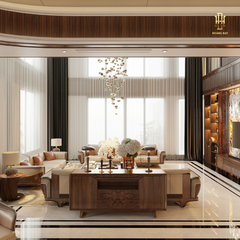 Thiết kế nội thất biệt thự Hoàng Đạt - TKBT004