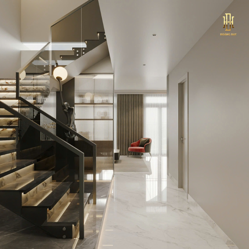 Thiết kế nội thất biệt thự Hoàng Đạt - TKBT005