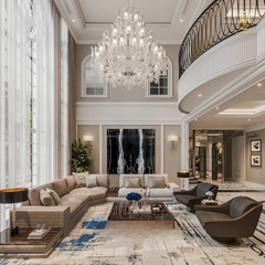 Thiết kế nội thất biệt thự Hoàng Đạt - TKBT001