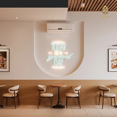 Thiết kế nội thất quán cafe Hoàng Đạt - TKCF002