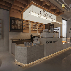 Thiết kế nội thất quán cafe Hoàng Đạt - TKCF004