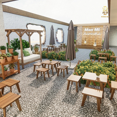 Thiết kế nội thất quán cafe Hoàng Đạt - TKCF006