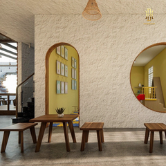 Thiết kế nội thất quán cafe Hoàng Đạt - TKCF006