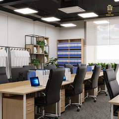 Thiết kế nội thất văn phòng Hoàng Đạt - TKVP001