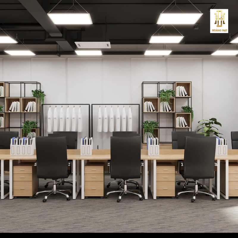 Thiết kế nội thất văn phòng Hoàng Đạt - TKVP001