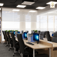 Thiết kế nội thất văn phòng Hoàng Đạt - TKVP001