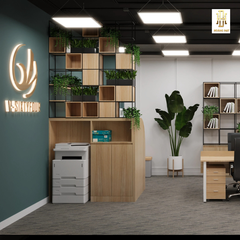 Thiết kế nội thất văn phòng Hoàng Đạt - TKVP001