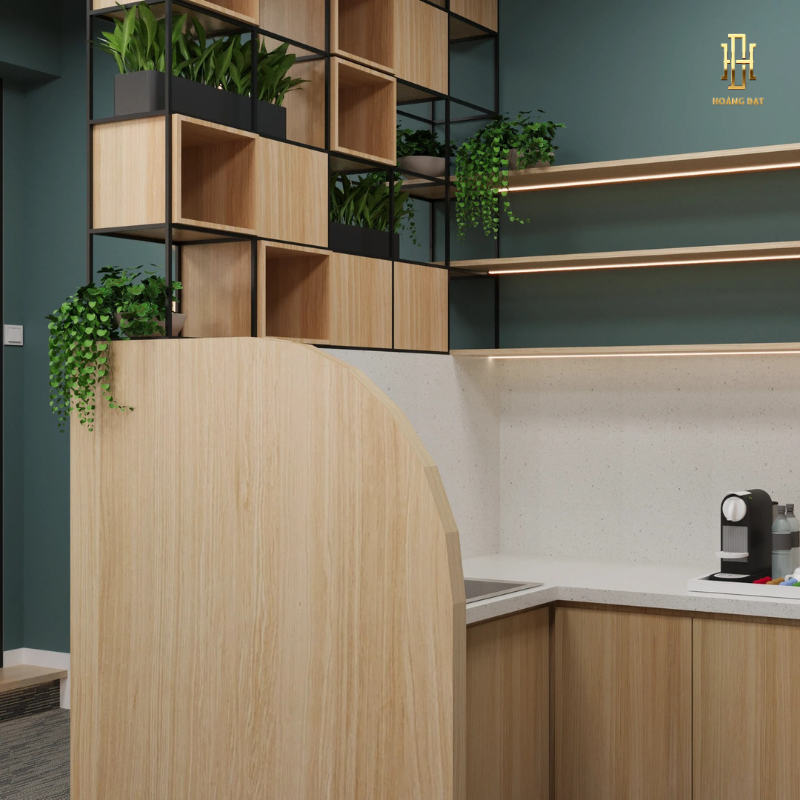 Thiết kế nội thất văn phòng Hoàng Đạt - TKVP001