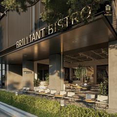 Thiết kế nội thất quán cafe Hoàng Đạt - TKCF001