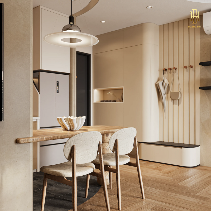 Thiết kế nội thất chung cư Hoàng Đạt - TKCC001
