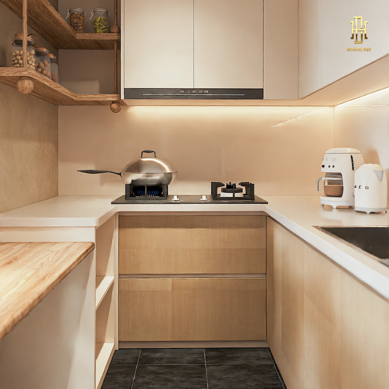 Thiết kế nội thất chung cư Hoàng Đạt - TKCC001