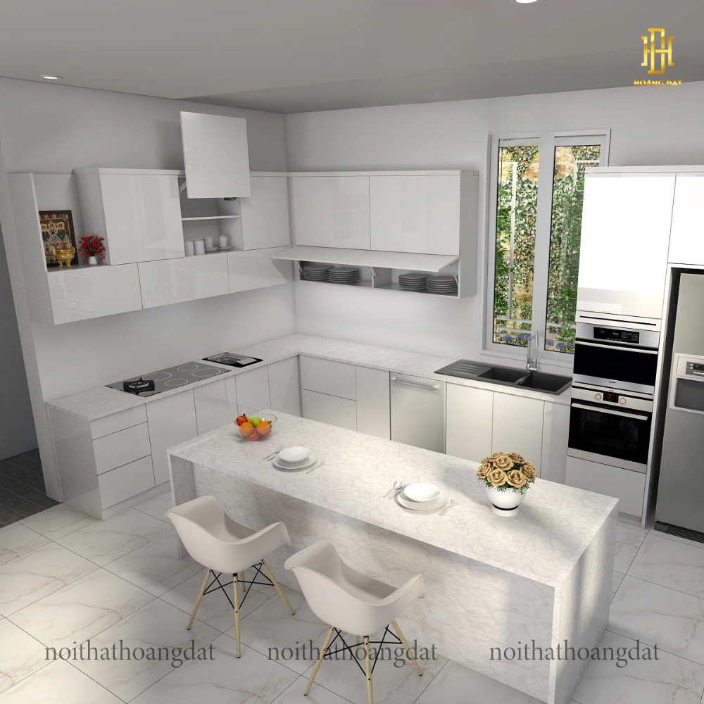 Thiết kế nội thất chung cư Hoàng Đạt - TKCC002